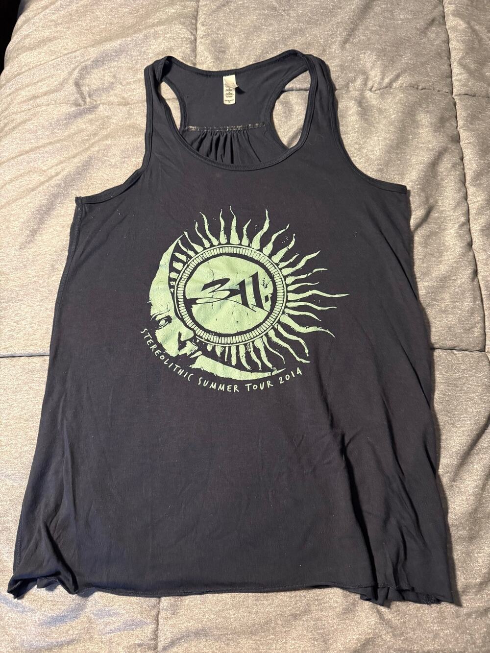 311 Band Stereolithic Summer Tour 2014 Tank Top Shirt Women’s Medium